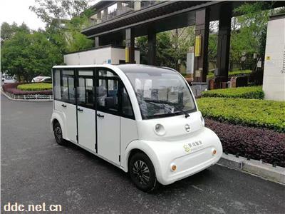  八座电动观光车 全玻璃门游览观光车